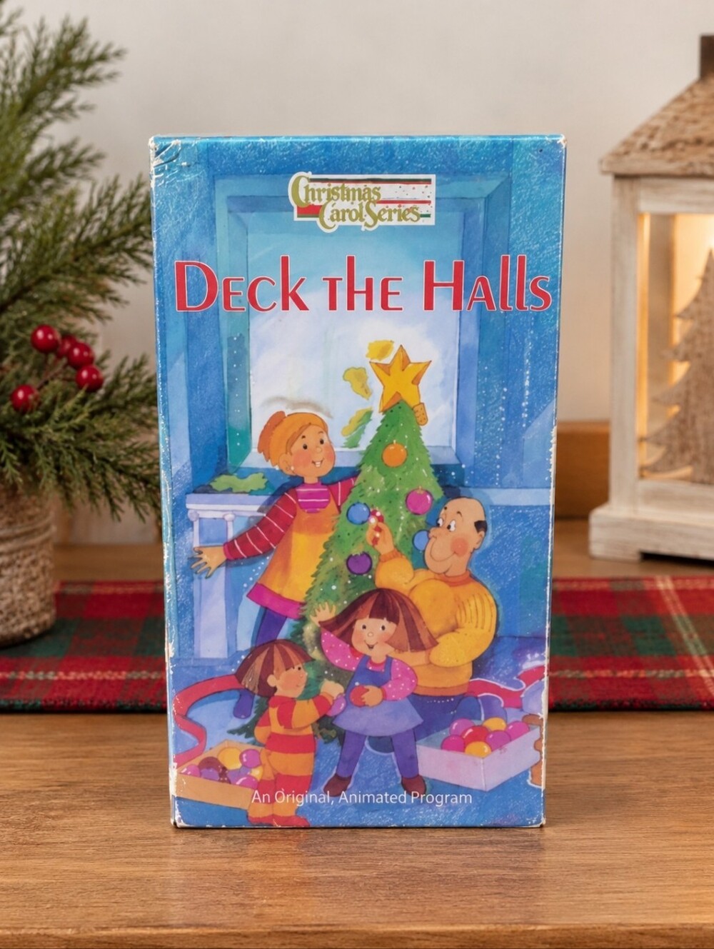 Deck The Halls Christmas VHS — Family Holiday Animation